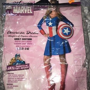 Captain America Womens costume